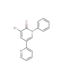 Astatech 3-BROMO-1-PHENYL-5-(PYRIDIN-2-YL)PYRIDIN-2(1H)-ONE, 97.00% Purity, 0.25G